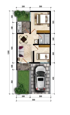 Floor plan for CARYOTA 6